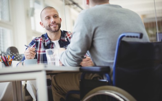 Eingliederungszuschuss bei behinderten oder schwerbehinderten Menschen